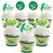 Big Dot of Happiness Double the Fun - Twins Two Peas in a Pod - Cupcake Decor - Baby Shower or Birthday Party Cupcake Wrappers & Treat Picks Kit-24 Ct